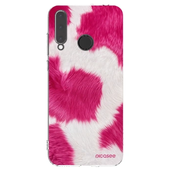 Picasee husă transparentă din silicon pentru Honor 20 Lite - Pink Moo