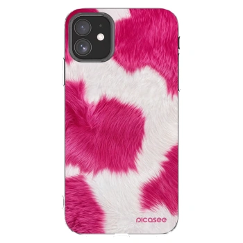 Picasee husă transparentă din silicon pentru Apple iPhone 11 - Pink Moo