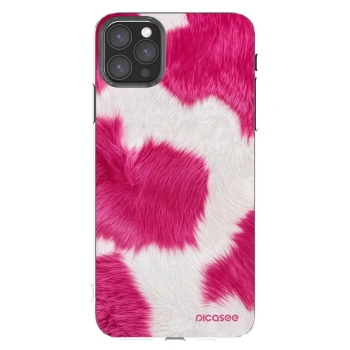 Picasee husă transparentă din silicon pentru Apple iPhone 11 Pro Max - Pink Moo