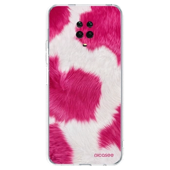 Picasee husă transparentă din silicon pentru Xiaomi Redmi Note 9S - Pink Moo