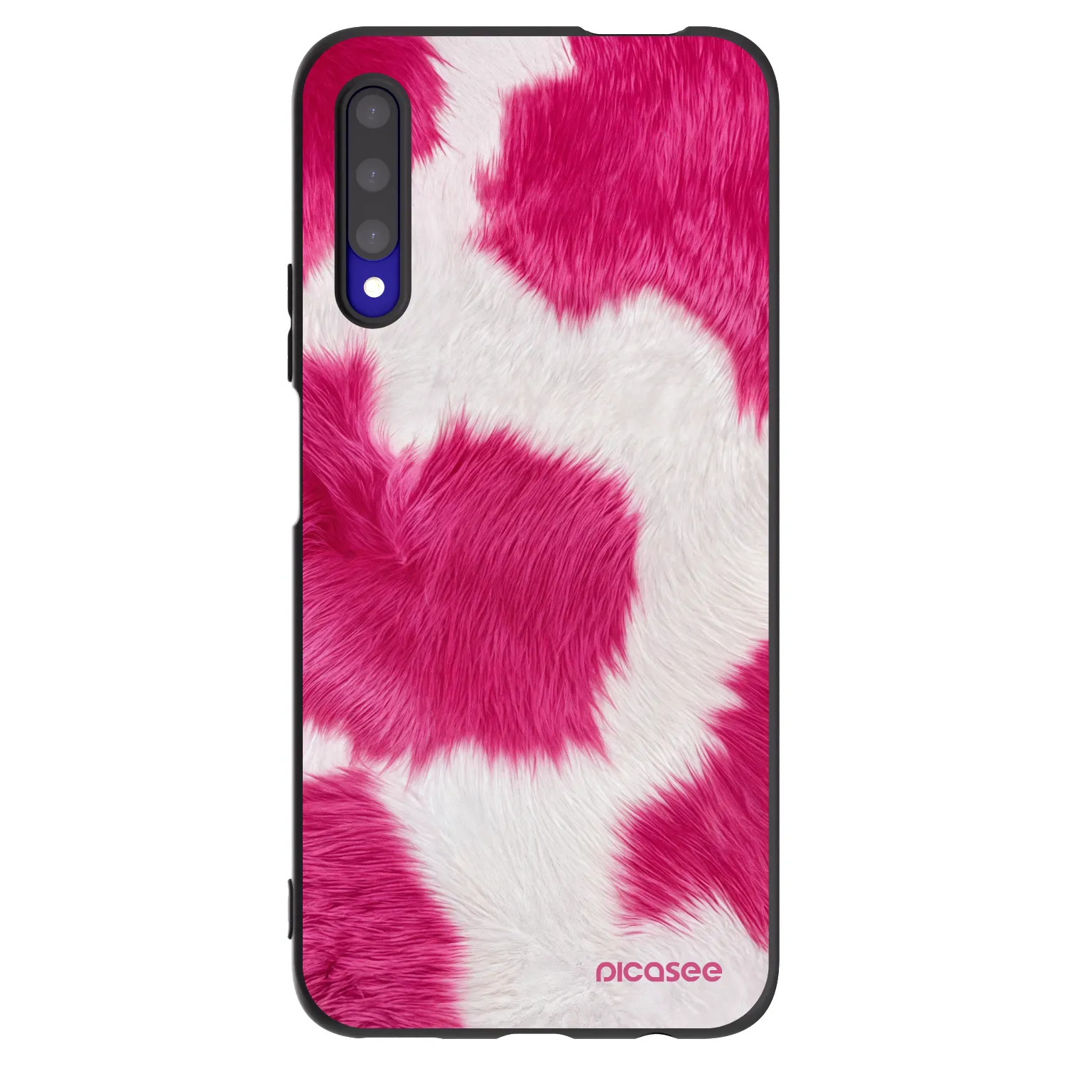 Picasee husă neagră din silicon pentru Honor 9X Pro - Pink Moo