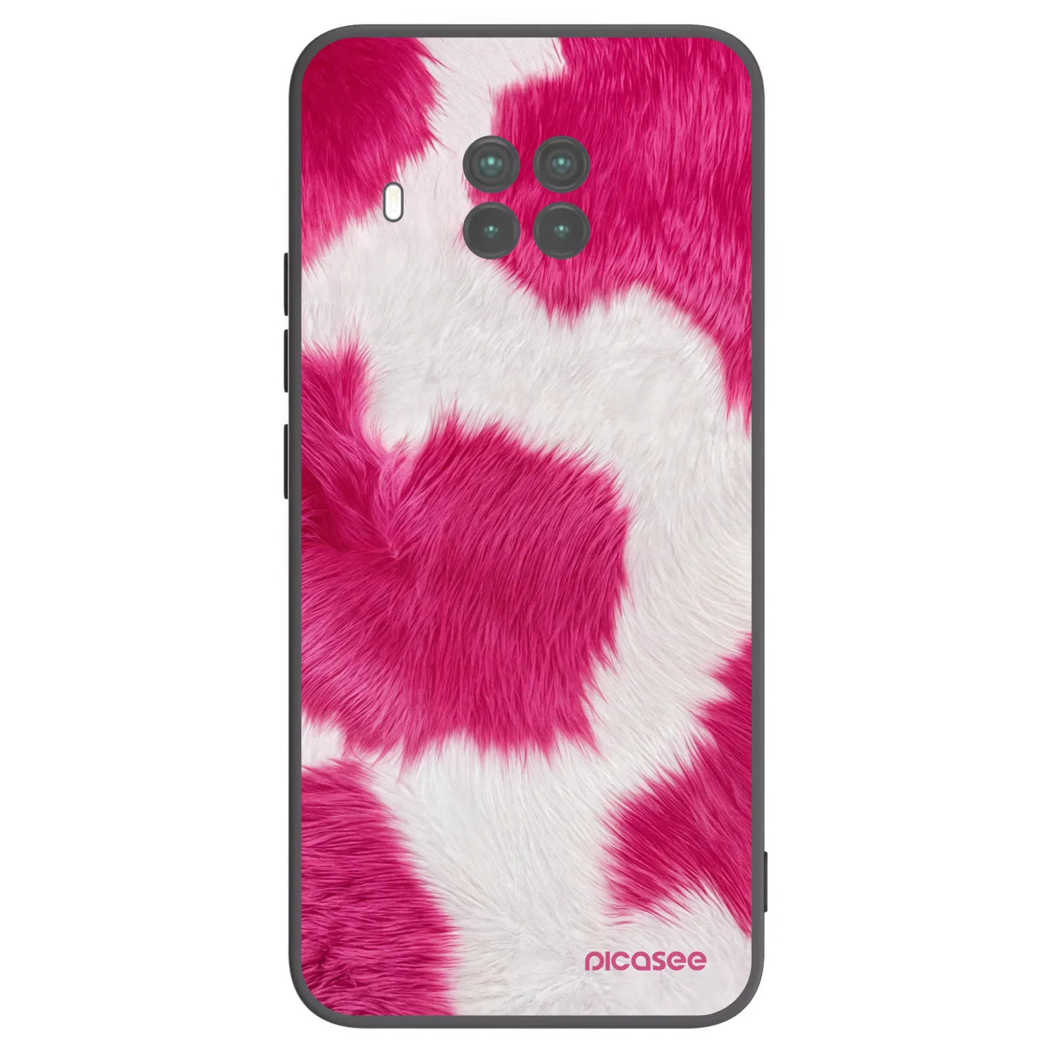 Picasee husă neagră din silicon pentru Xiaomi Mi 10T Lite - Pink Moo