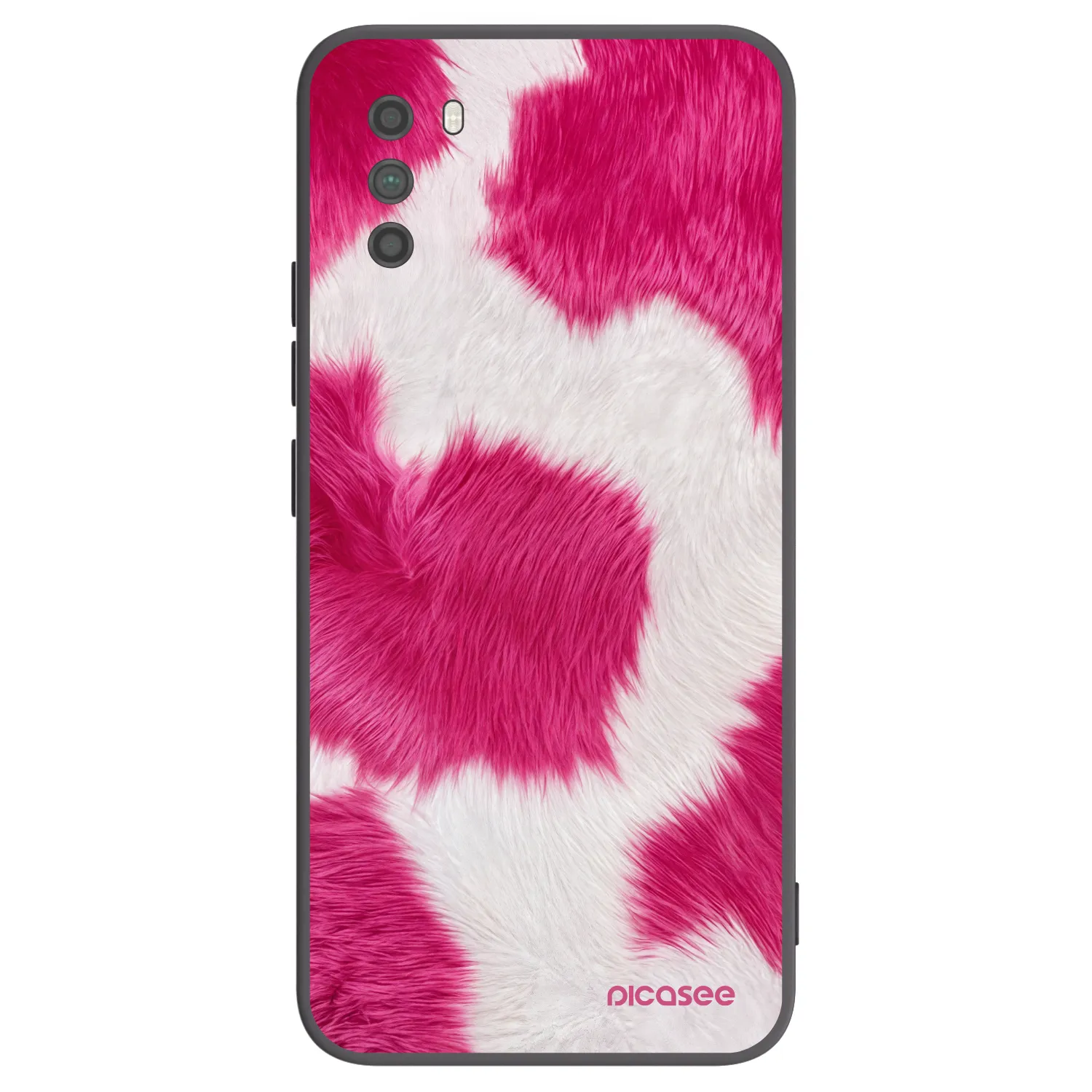 Picasee husă neagră din silicon pentru Xiaomi Poco M3 - Pink Moo