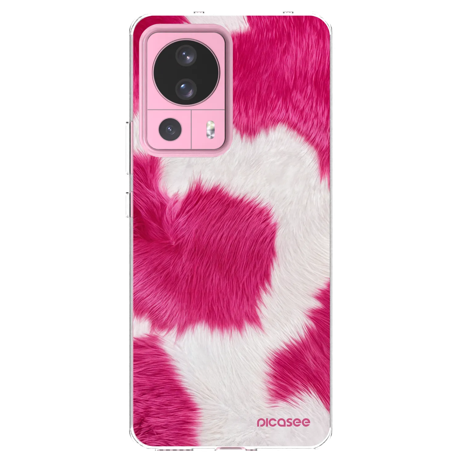 Picasee husă transparentă din silicon pentru Xiaomi 13 Lite - Pink Moo