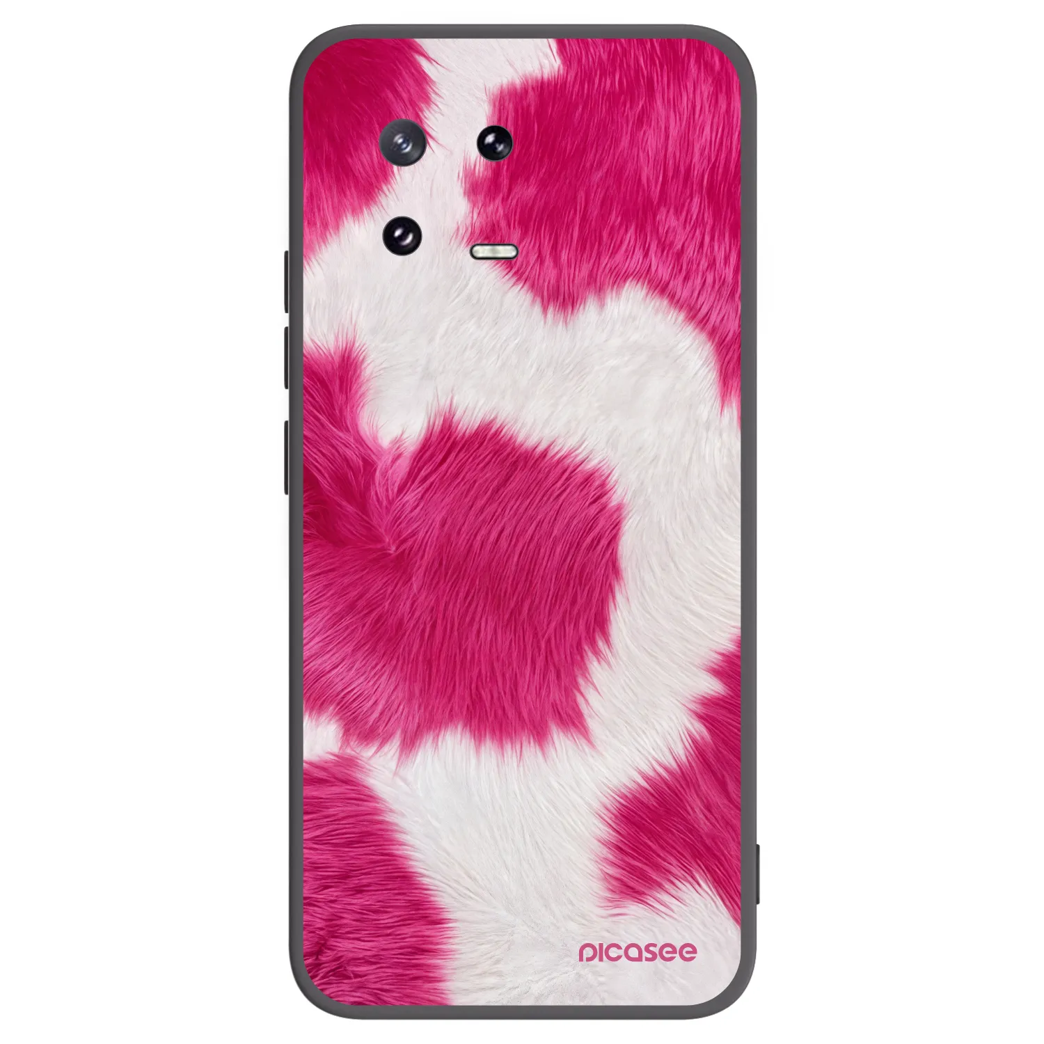 Picasee husă neagră din silicon pentru Xiaomi 13 Pro - Pink Moo