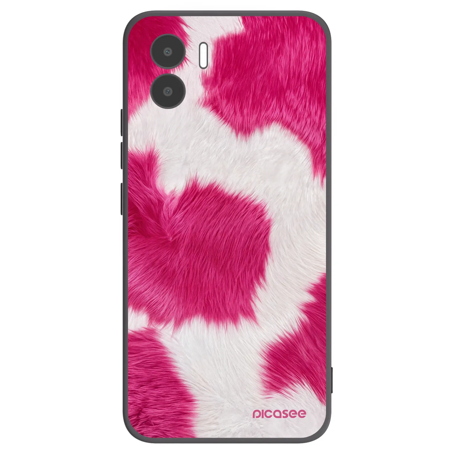 Picasee husă neagră din silicon pentru Xiaomi Redmi A2 - Pink Moo