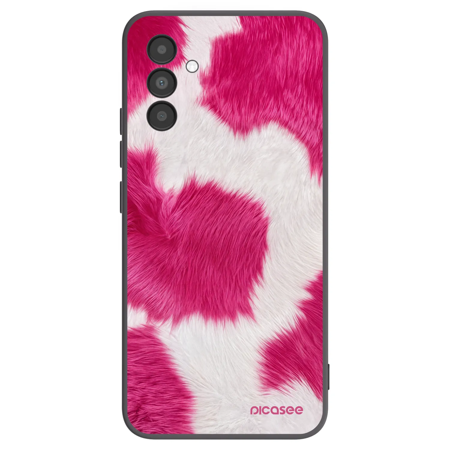 Picasee husă neagră din silicon pentru Samsung Galaxy A04s A047F - Pink Moo
