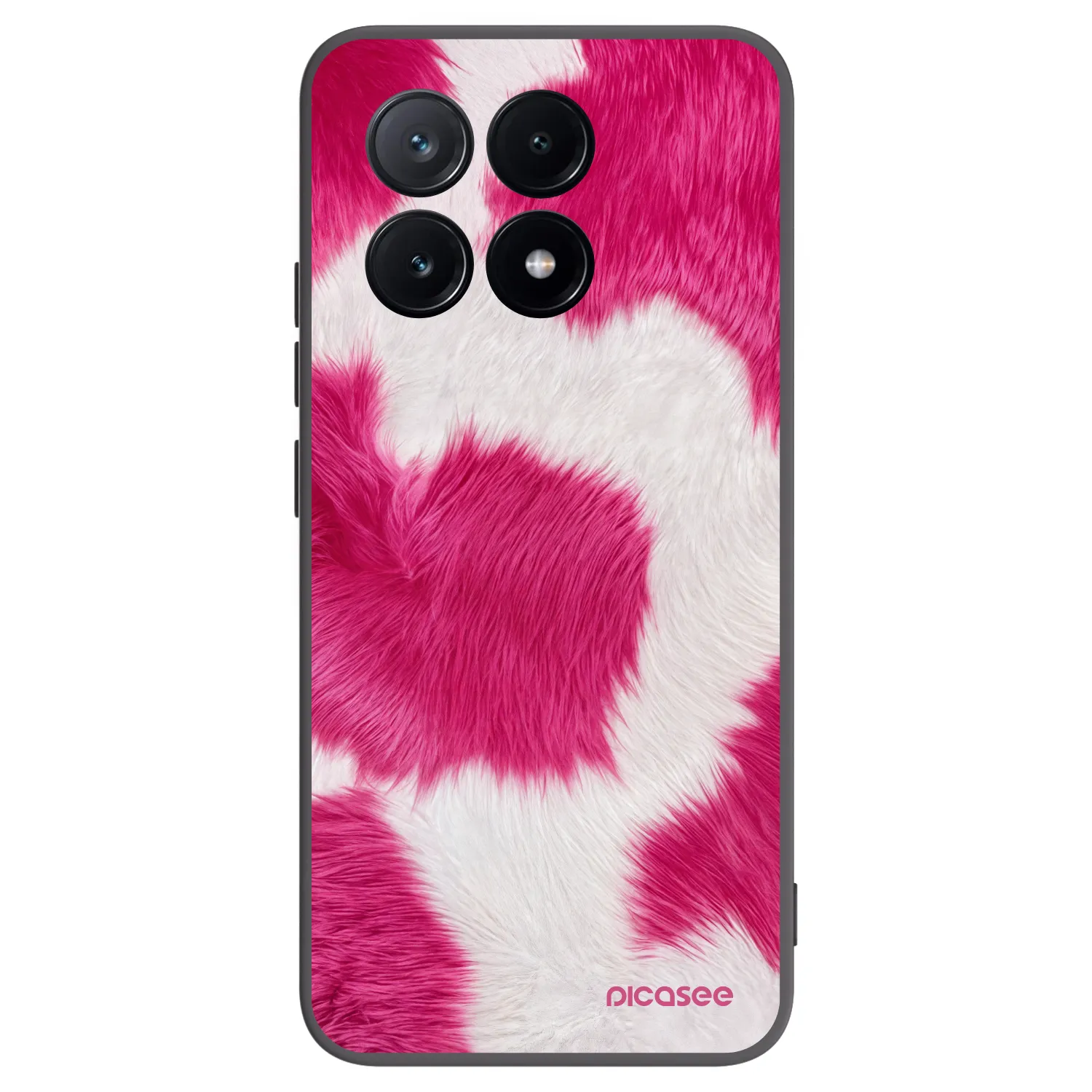 Picasee husă neagră din silicon pentru Xiaomi Poco X6 Pro - Pink Moo