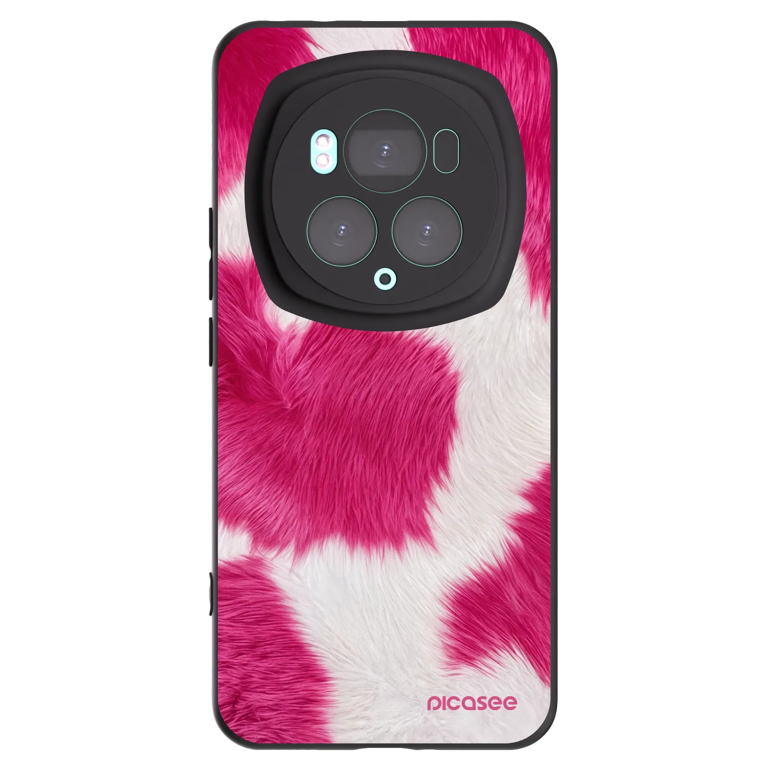 Picasee husă neagră din silicon pentru Honor Magic6 Pro - Pink Moo