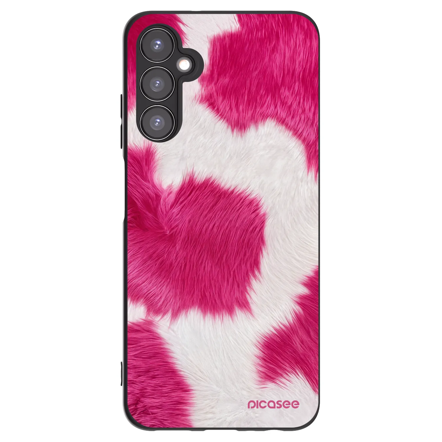 Picasee husă neagră din silicon pentru Samsung Galaxy A05s A057G - Pink Moo