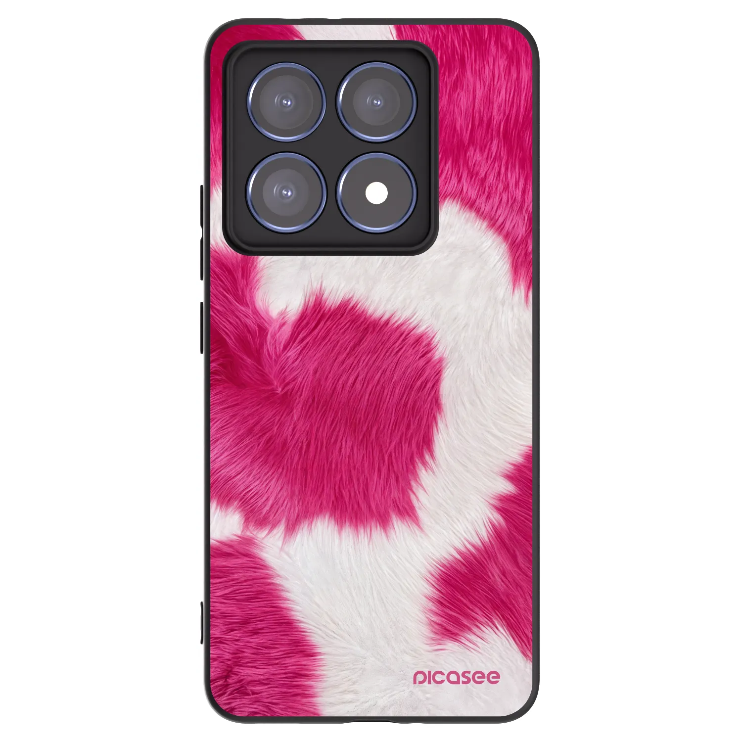 Picasee husă neagră din silicon pentru Xiaomi 14T Pro - Pink Moo