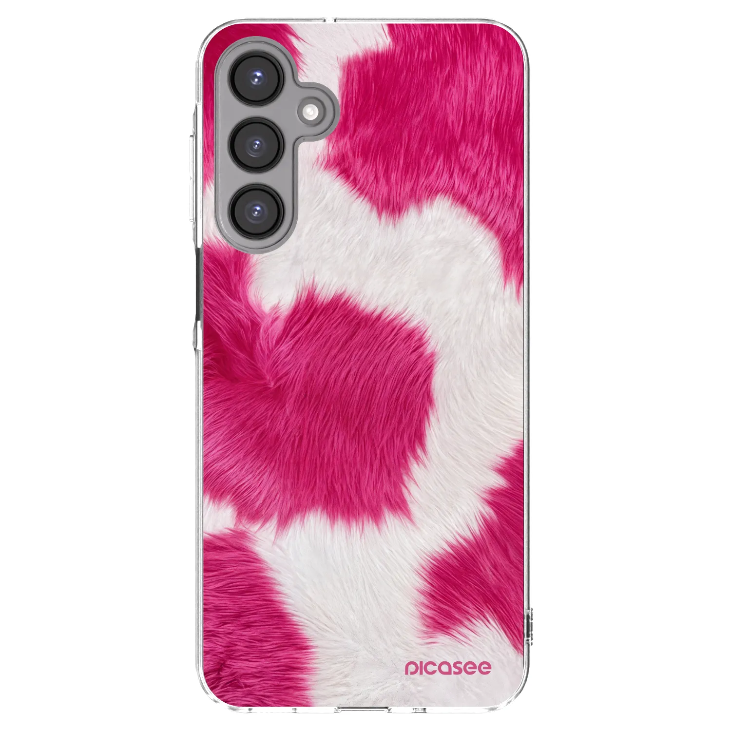 Picasee husă transparentă din silicon pentru Samsung Galaxy A16 5G - Pink Moo