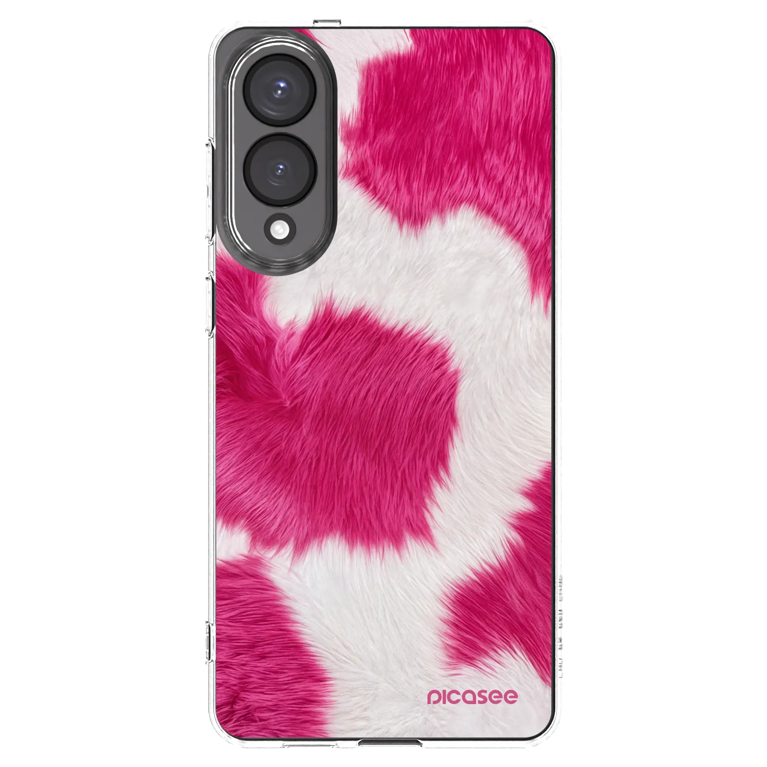 Picasee husă transparentă din silicon pentru Samsung Galaxy S25 Edge 5G - Pink Moo