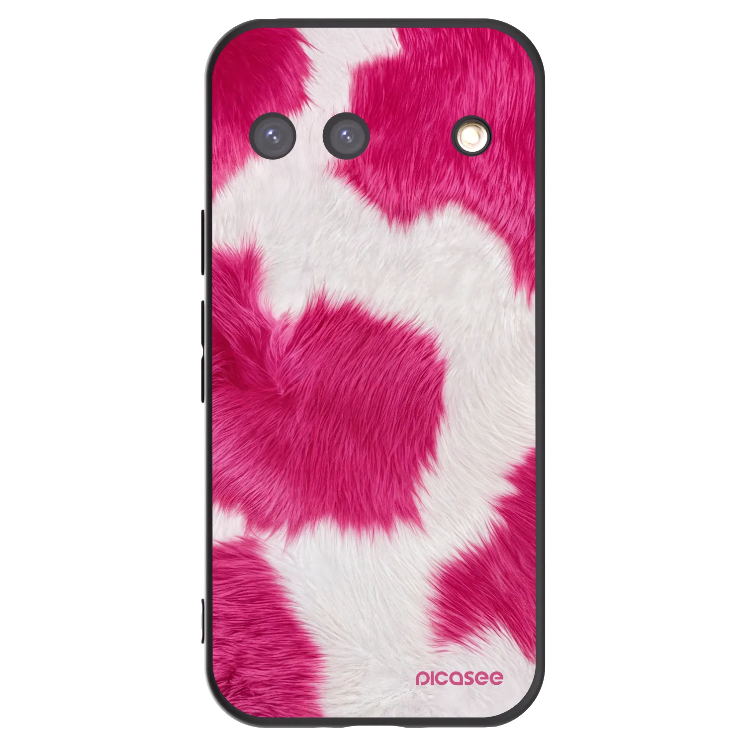 Picasee husă neagră din silicon pentru Google Pixel 9 - Pink Moo