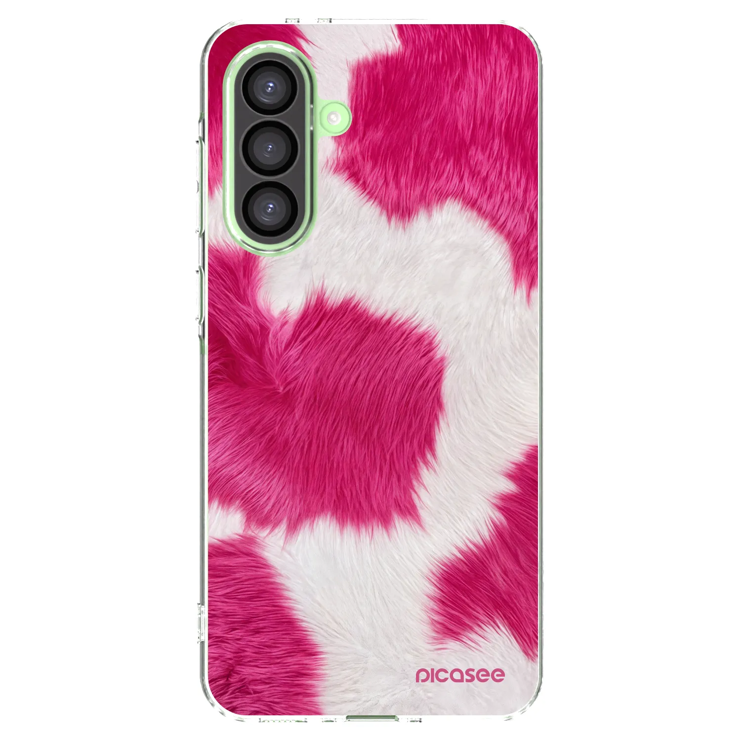 Picasee husă transparentă din silicon pentru Samsung Galaxy A26 5G A266B - Pink Moo