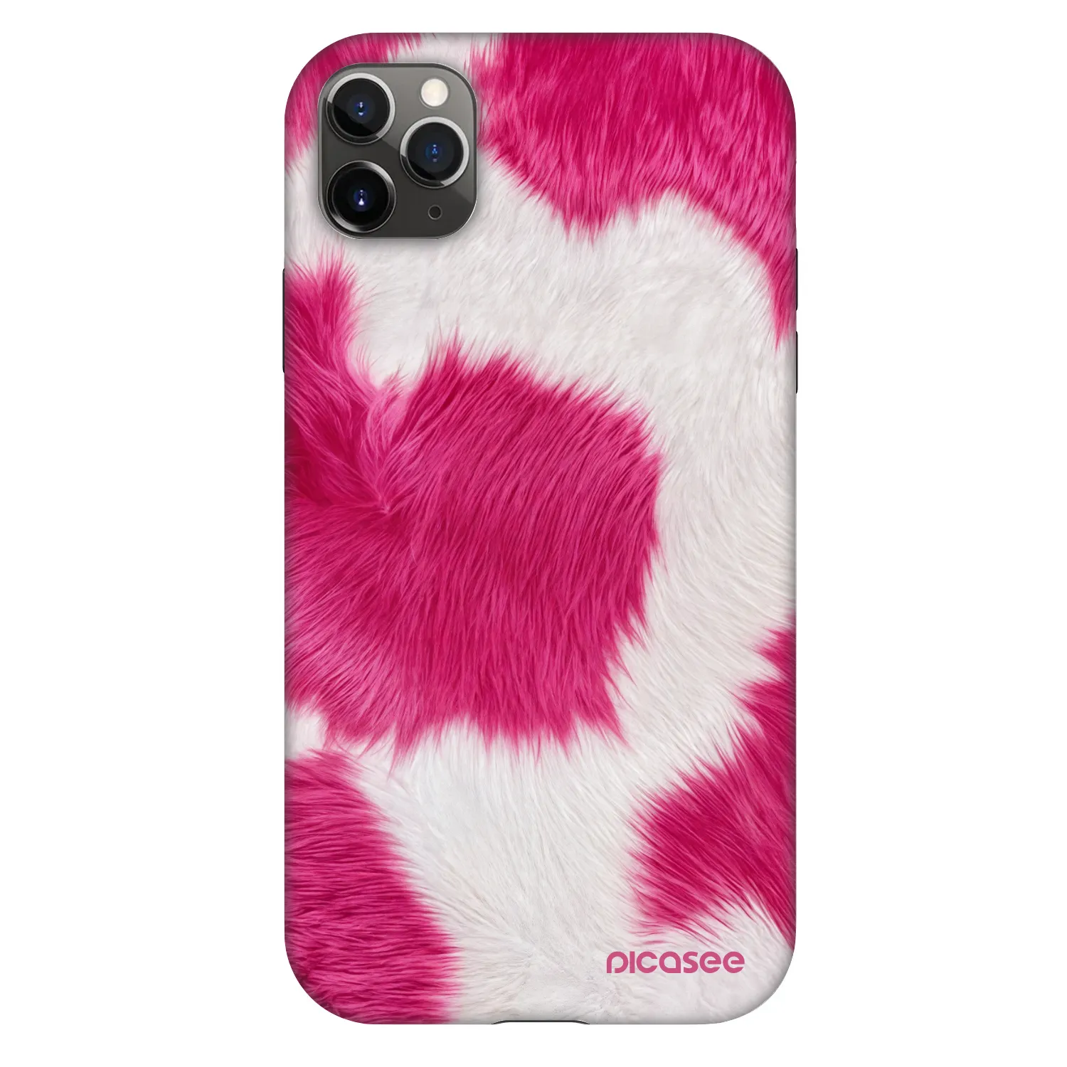 Picasee Fashion Case pentru Apple iPhone 11 Pro Max - Pink Moo