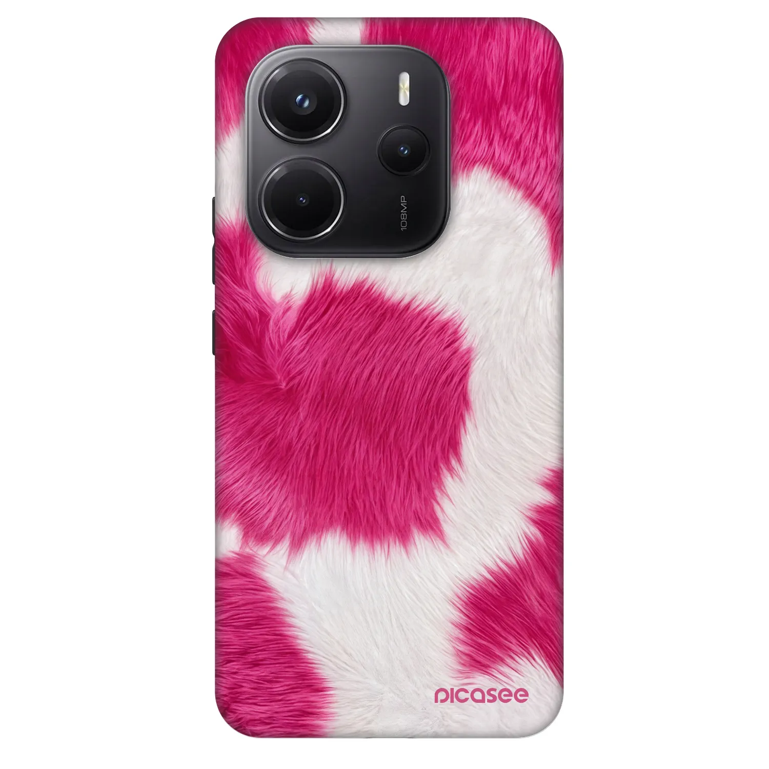 Picasee Fashion Case pentru Xiaomi Redmi Note 14 5G - Pink Moo