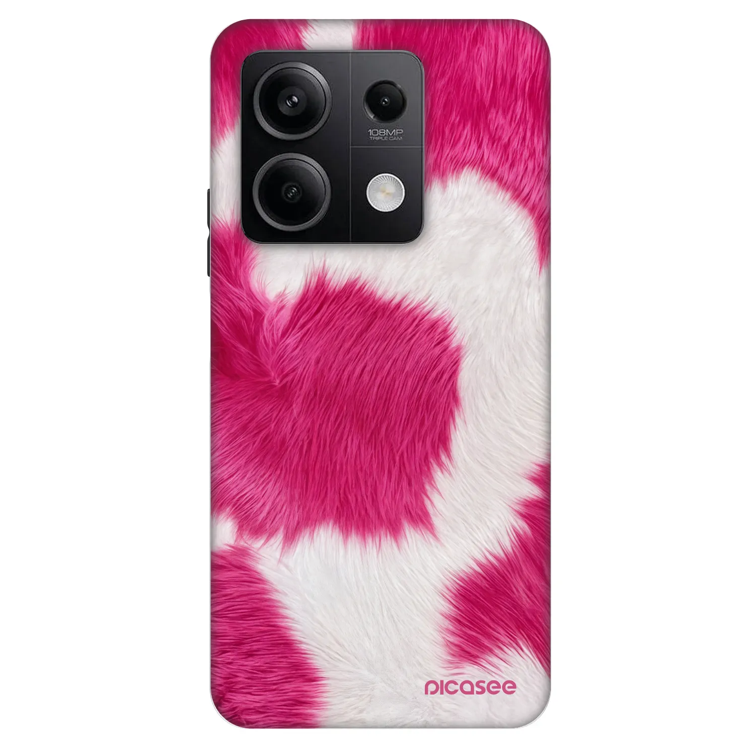 Picasee Fashion Case pentru Xiaomi Redmi Note 13 5G - Pink Moo