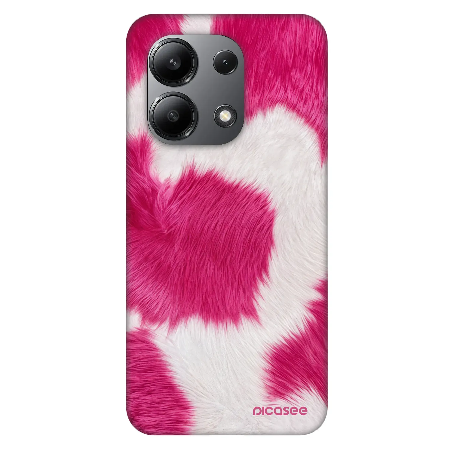 Picasee Fashion Case pentru Xiaomi Redmi Note 13 4G - Pink Moo