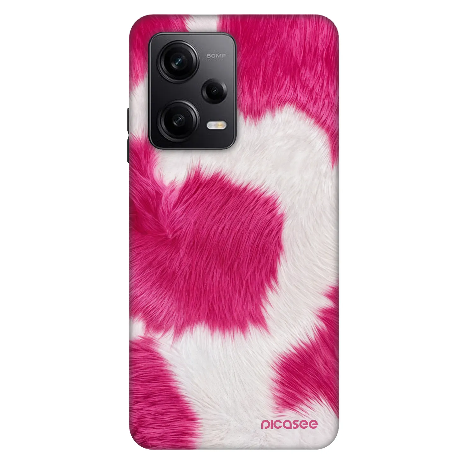 Picasee Fashion Case pentru Xiaomi Redmi Note 12 Pro+ 5G - Pink Moo
