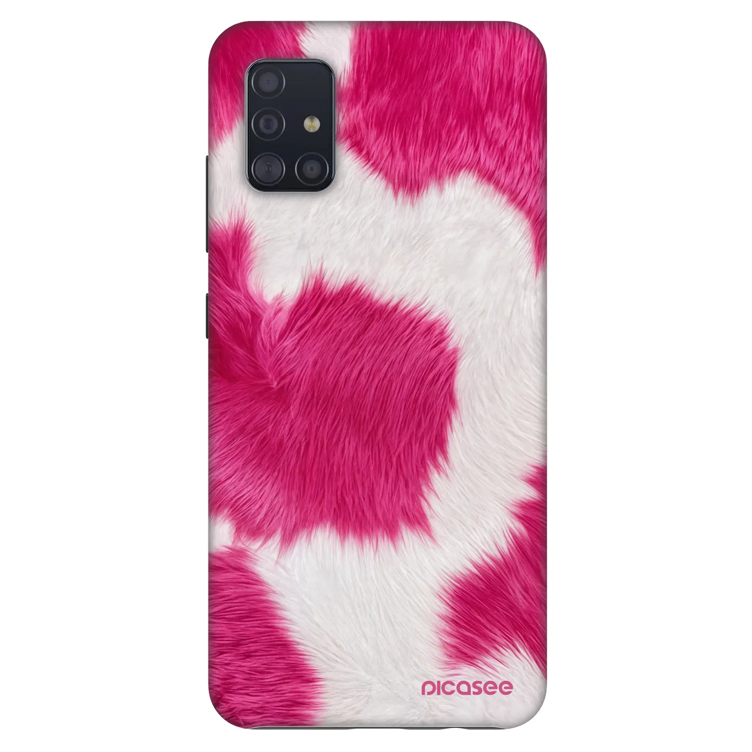 Picasee Fashion Case pentru Samsung Galaxy A51 A515F - Pink Moo