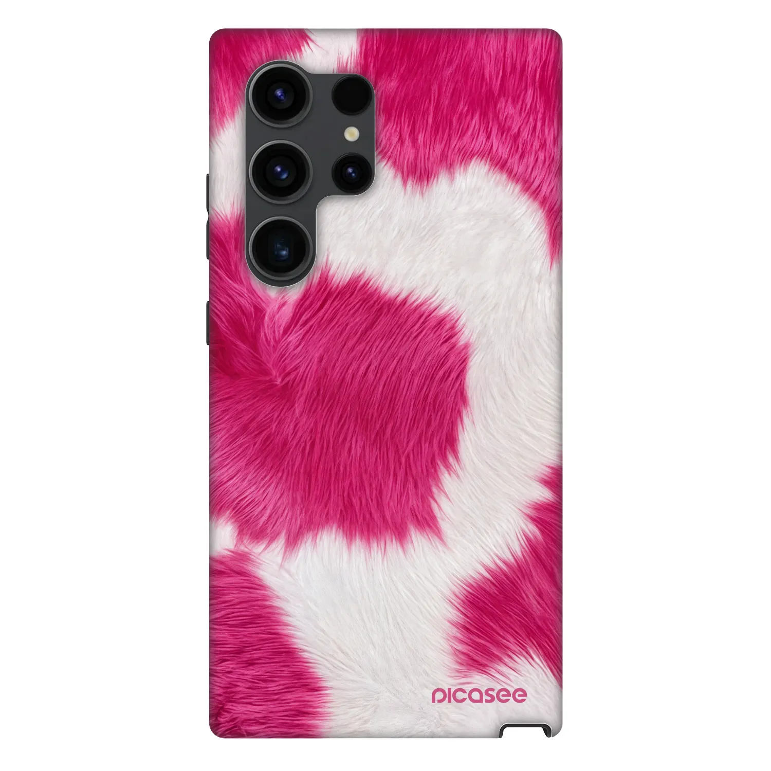 Picasee Fashion Case PowerShare pro Samsung Galaxy S24 Ultra S928B 5G - Pink Moo