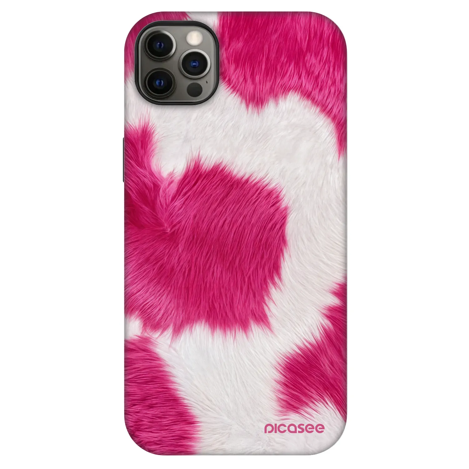 Picasee Fashion Case MagSafe pentru Apple iPhone 12 Pro Max - Pink Moo