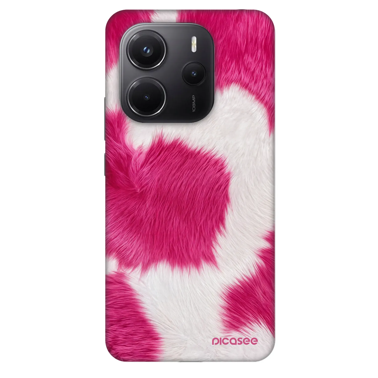 Picasee Fashion Case pentru Xiaomi Redmi Note 14 4G - Pink Moo