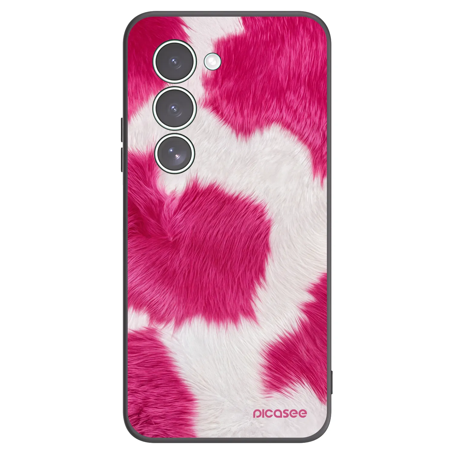 Picasee husă neagră din silicon pentru Xiaomi Redmi 15 5G - Pink Moo