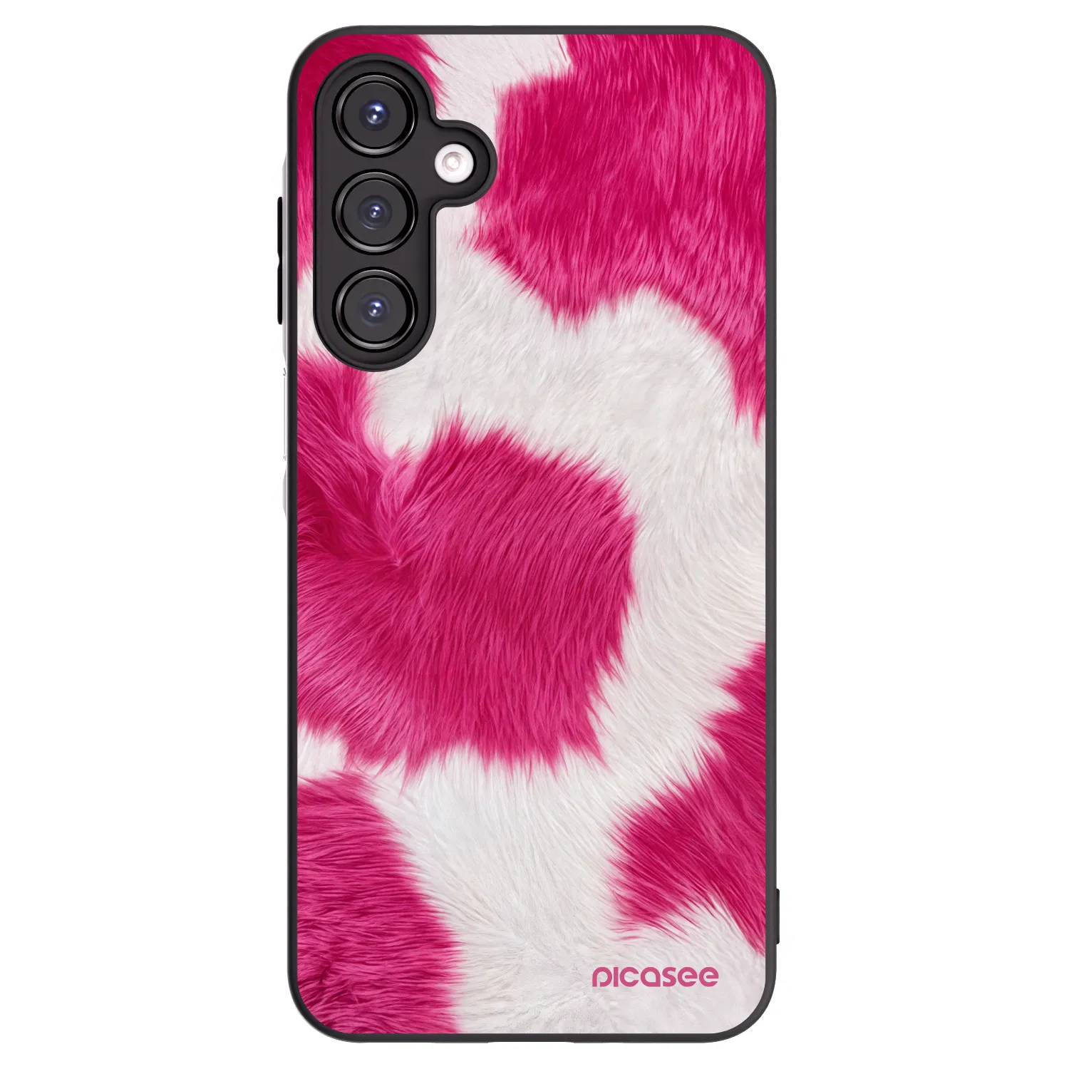 Picasee husă neagră din silicon pentru Samsung Galaxy A16 4G - Pink Moo