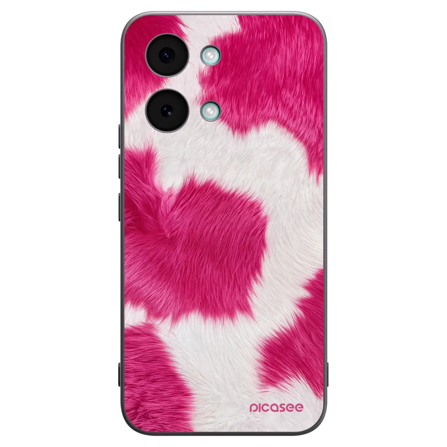 Picasee husă neagră din silicon pentru Xiaomi Poco X8 Pro Max - Pink Moo
