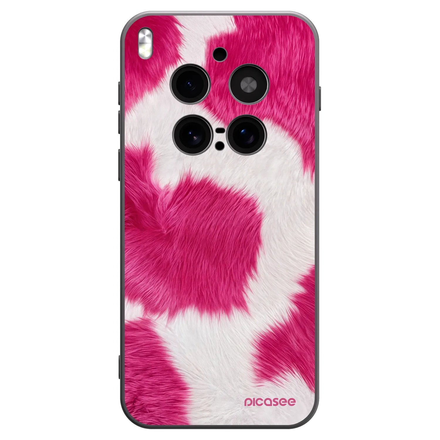 Picasee husă neagră din silicon pentru Vivo X300 Pro - Pink Moo