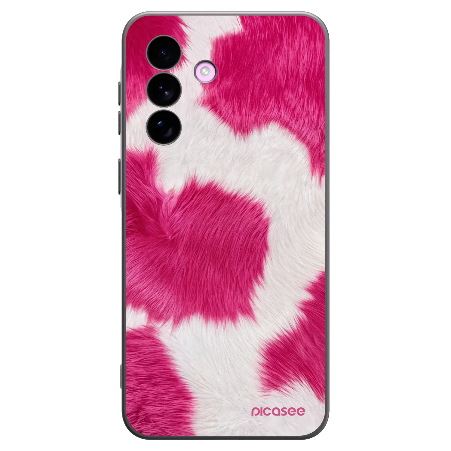 Picasee husă neagră din silicon pentru Samsung Galaxy A57 5G - Pink Moo