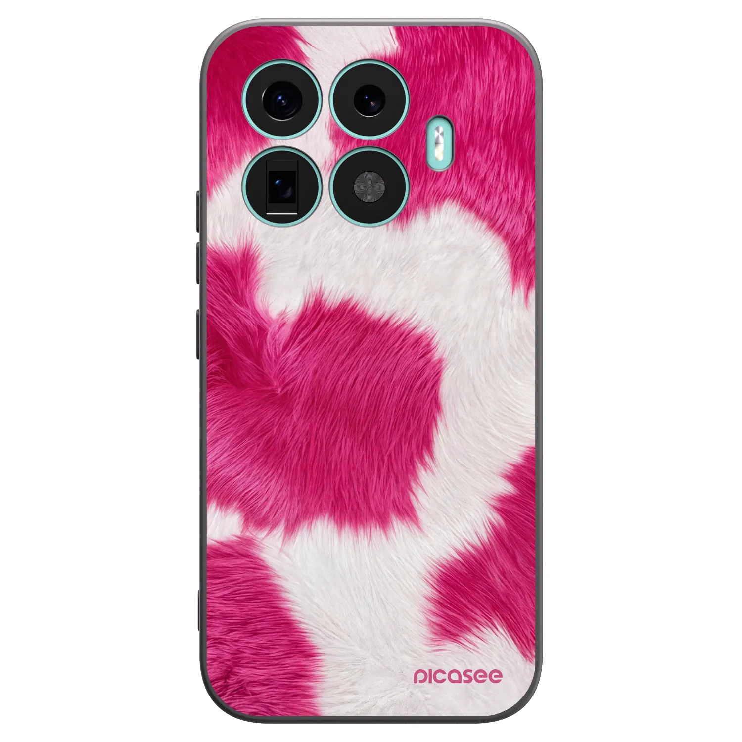 Picasee husă neagră din silicon pentru Xiaomi 17T - Pink Moo