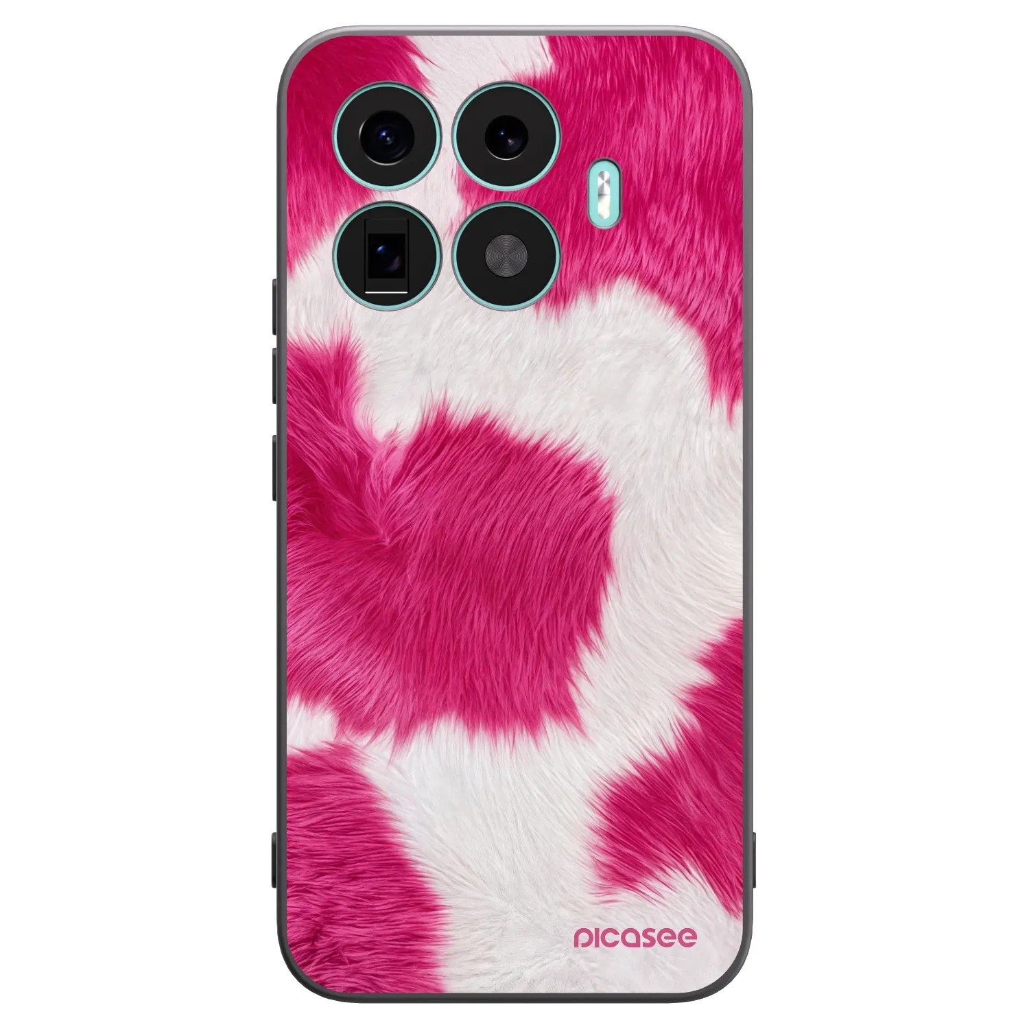 Picasee husă neagră din silicon pentru Xiaomi 17T Pro - Pink Moo