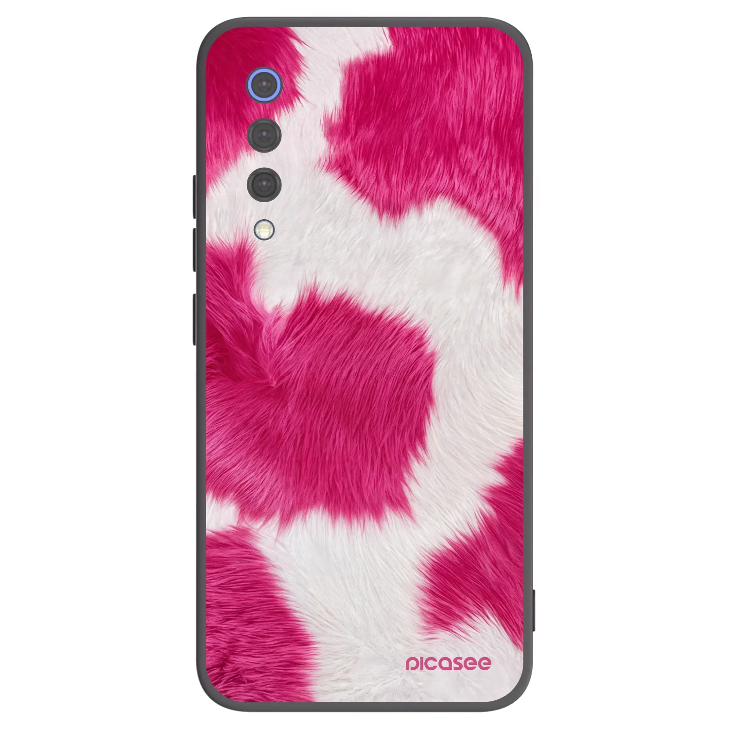 Picasee husă neagră din silicon pentru Xiaomi Mi 9 SE - Pink Moo