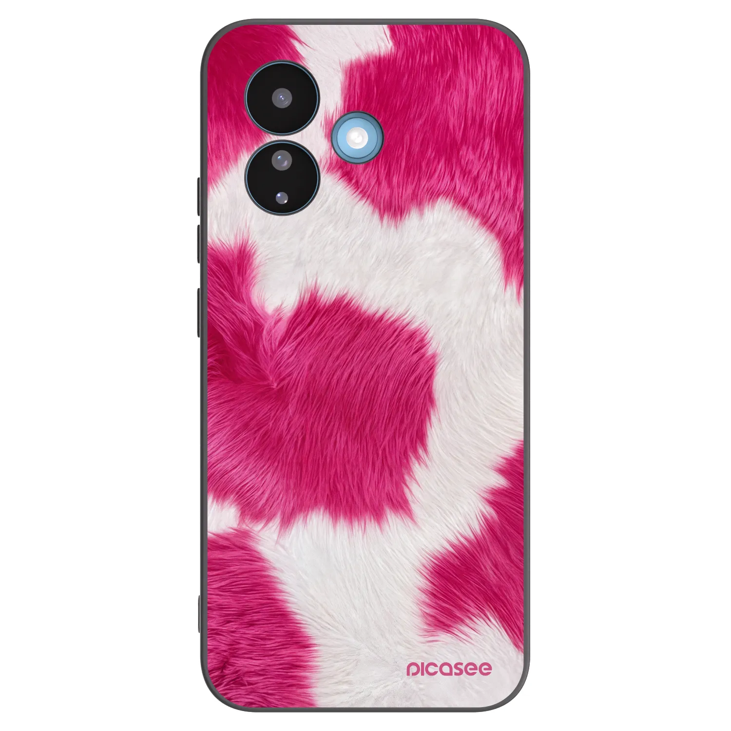 Picasee husă neagră din silicon pentru Xiaomi Redmi Note 17 Pro 5G - Pink Moo