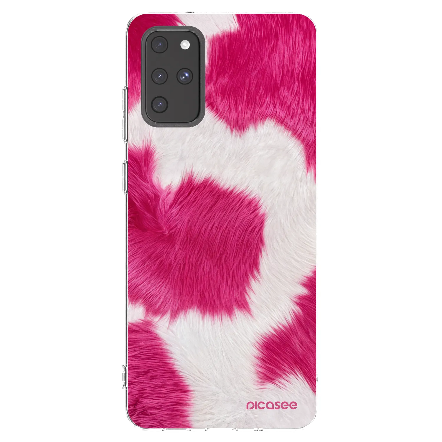 Picasee husă transparentă din silicon pentru Samsung Galaxy S20+ G985F - Pink Moo