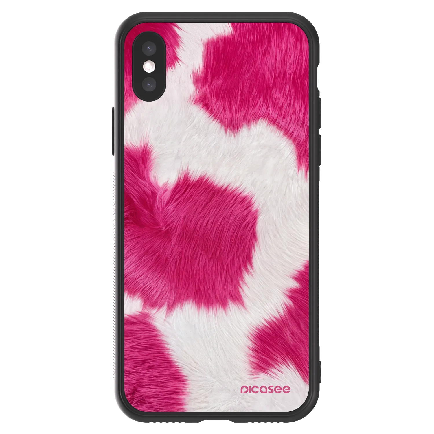 Picasee ULTIMATE CASE pentru Apple iPhone X/XS - Pink Moo