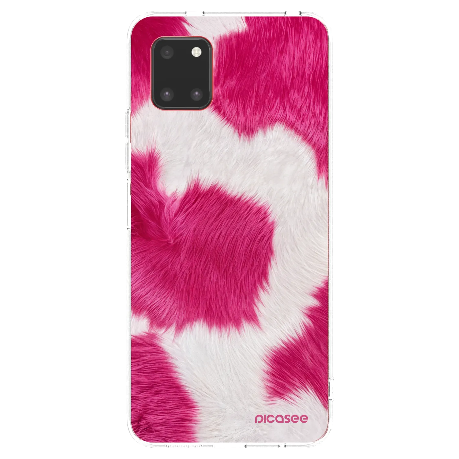 Picasee husă transparentă din silicon pentru Samsung Galaxy Note 10 Lite N770F - Pink Moo
