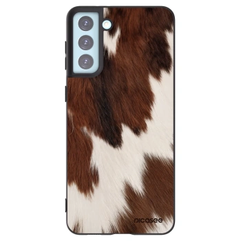 Picasee husă neagră din silicon pentru Samsung Galaxy S21+ 5G G996F - Rustica