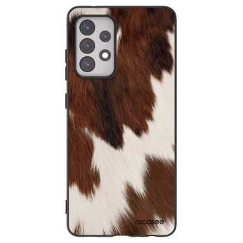 Picasee husă neagră din silicon pentru Samsung Galaxy A52 5G A525F - Rustica