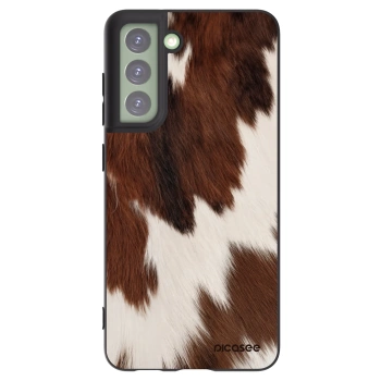 Picasee husă neagră din silicon pentru Samsung Galaxy S21 FE 5G - Rustica