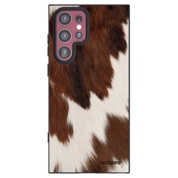 Picasee husă neagră din silicon pentru Samsung Galaxy S22 Ultra 5G - Rustica