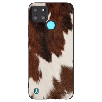Picasee husă neagră din silicon pentru Realme C21Y - Rustica