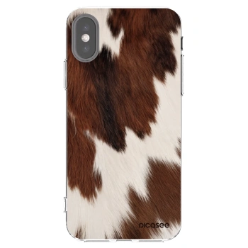 Picasee husă transparentă din silicon pentru Apple iPhone X/XS - Rustica
