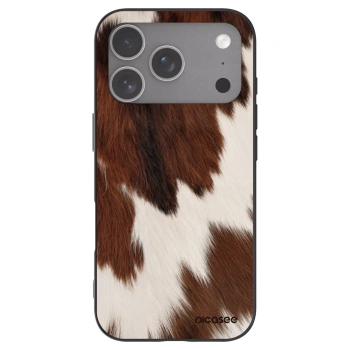 Picasee husă neagră din silicon pentru Apple iPhone 18 Pro - Rustica