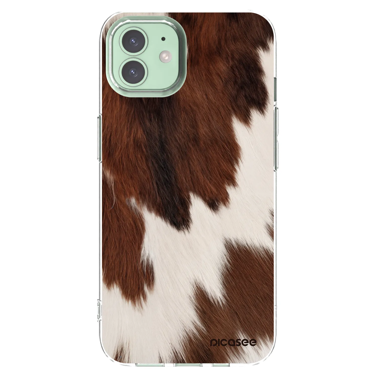 Picasee husă transparentă din silicon pentru Apple iPhone 12 - Rustica