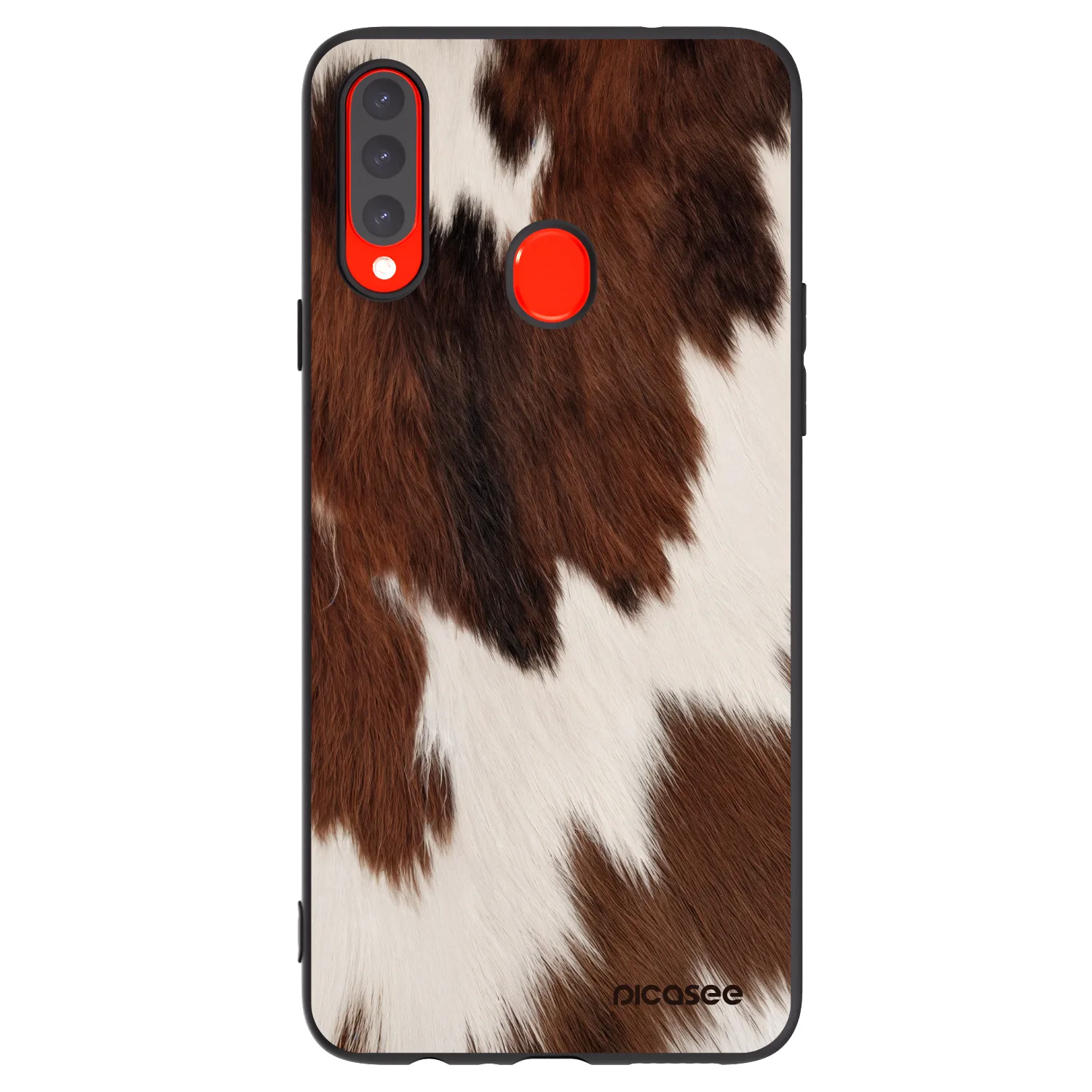 Picasee husă neagră din silicon pentru Samsung Galaxy A20s - Rustica