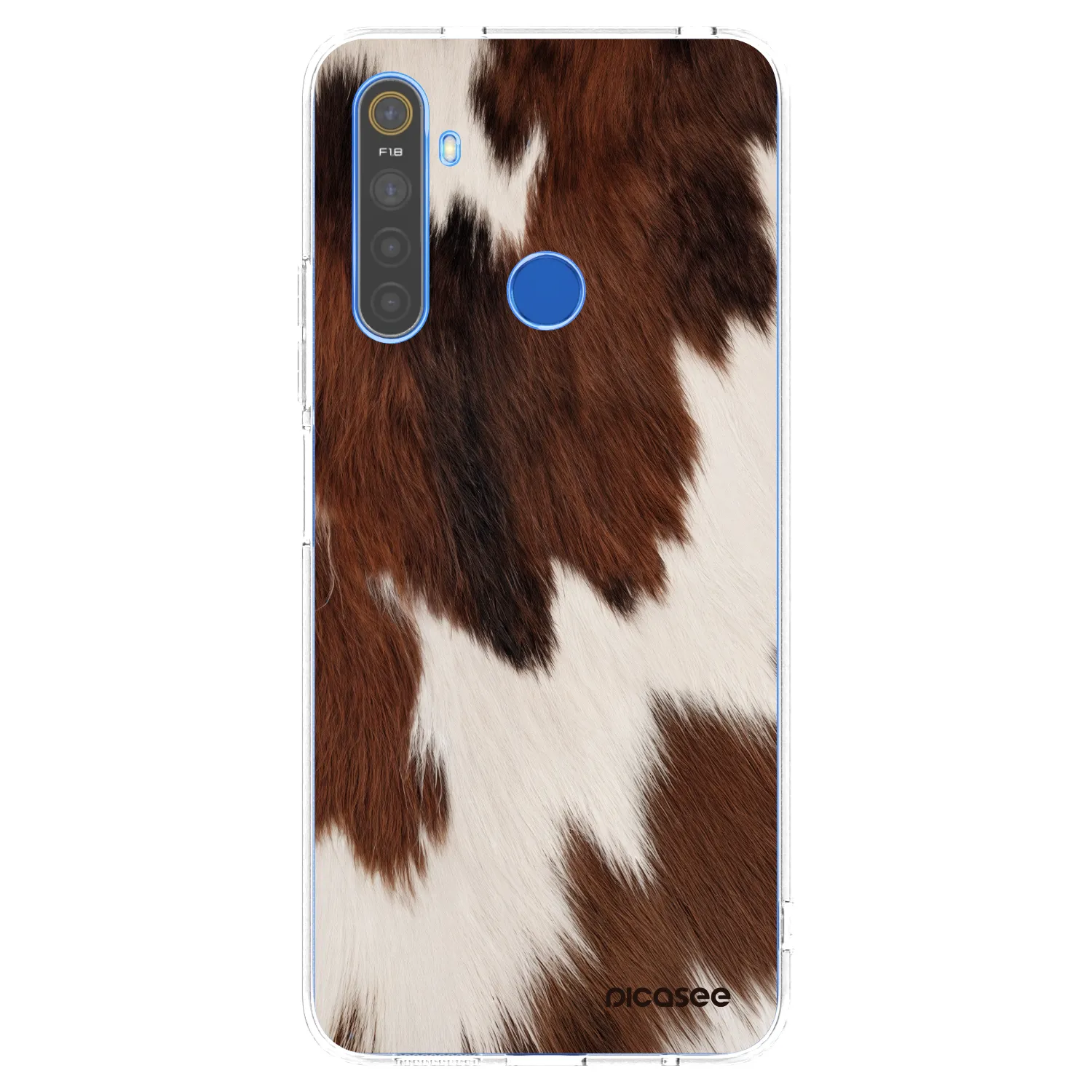 Picasee husă transparentă din silicon pentru Realme 5 - Rustica